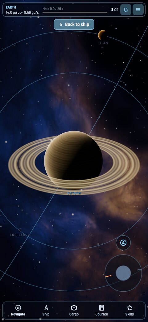 Saturn and its rings