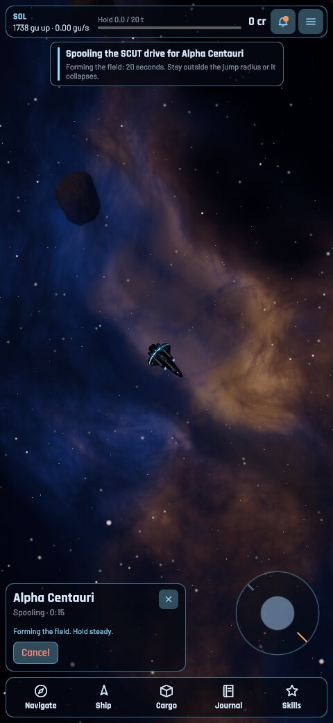 Spooling the FTL drive for Alpha Centauri